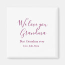Search for grandkids magnets Love you grandma