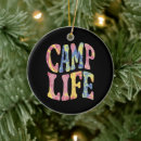 Search for camp christmas tree decorations Outdoors