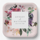 Search for blush pink wedding plates Watercolor floral