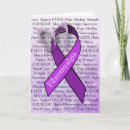 Search for fibromyalgia ribbon cards Purple