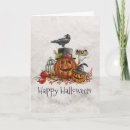 Search for bird halloween cards Pumpkins