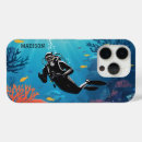 Search for scuba diver iphone cases Ocean