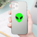 Search for ufo cartoon stickers Extraterrestrial
