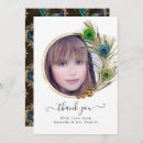 Search for peacock thank you cards Ornate