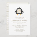 Search for penguin birthday invitations Arctic animal