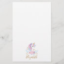 Search for unicorn stationery paper Trendy