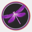 Search for purple dragonfly stickers Nature