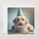 Search for golden retriever birthday invitations Labrador