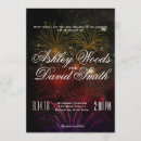 Search for fireworks wedding invitations Celebration