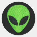 Search for alien face stickers Outer space
