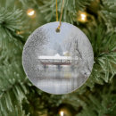 Search for covered bridge christmas tree decorations Snow