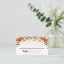 Search for autumn place cards Boho chic