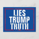 Search for truth postcards Political