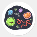 Search for bacteria stickers Cute