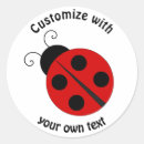 Search for cartoon ladybugs stickers Ladybird