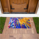 Search for abstract doormats Vibrant