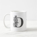 Search for silver monogram mugs Letter