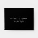 Search for black wedding envelopes Traditional