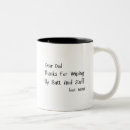 Search for dear dad mugs Funny