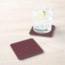 Search for dark red coasters Burgundy