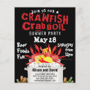 Search for crab party invitations Lobster
