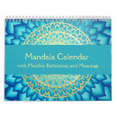 Search for mandala calendars Spiritual