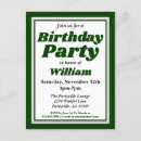 Search for hunter green invitations Classic