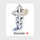 Search for rainbow cross stickers Pride