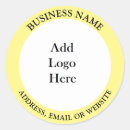 Search for business name and address stickers Logo