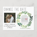 Search for botanical calendar save the dates Watercolor