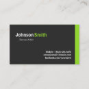 Search for dance business cards Ballet