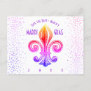 Search for fleur invitations Mardi gras