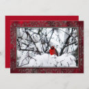 Search for cardinal christmas invitations Snow