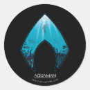 Search for aquaman logo stickers Dc comics