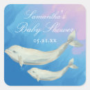 Search for beluga whale stickers Baby shower