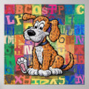 Search for retro alphabet posters Cute