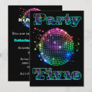 Search for old time invitations Black