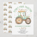 Search for tractor 1st birthday invitations Boy