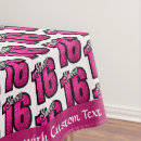Search for birthday tablecloths Girly