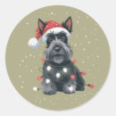 Search for scotty dog stickers Festive