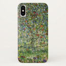 Search for gustav klimt apple tree iphone cases Green