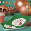 Search for christmas deer plates Santa