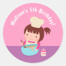 Search for girl chef stickers Party