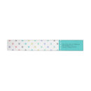 Search for confetti polka dot return address labels Fun
