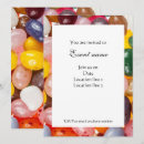 Search for jelly bean shaped invitations Easter
