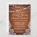 Search for string lights bridal shower invitations Lace