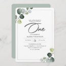 Search for elegant 1st birthday invitations Girl