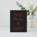 Search for horror movie postcards Scary