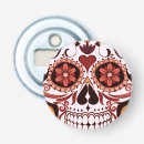 Search for sugar skull bottle openers Skeleton