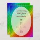 Search for rainbow wedding invitations Pattern